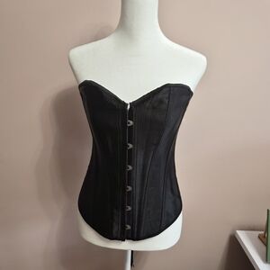 Black Corset Top Size L (Read Description)